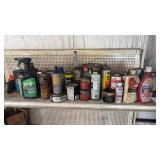 Lot of Fluids and Cleaners