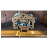Vintage Nativity Set