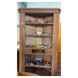 Vintage Wooden Corner cabinet NO CONTENTS