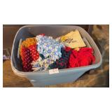 Lot of Crochet Blankets and Napkins