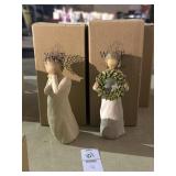 Willow Tree - Angel Love and Magnolia figures