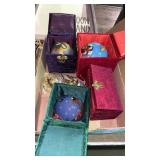 Tray Lot of Ornaments