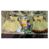 Crochet Apron Coasters?