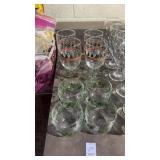Lot of Pfaltzgraff Winterberry Glasses