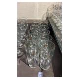 Lot of Pfaltzgraff Winterberry Glasses