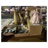 Lot of angel collectibles