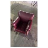 Mini Leather Childrenï¿½s Rocking Chair