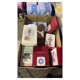 Tray of Precious Moments Figurines