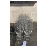 Lot of Pfaltzgraff Winterberry Glasses