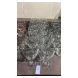 Lot of Pfaltzgraff Winterberry Glasses