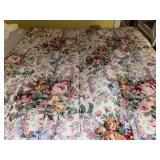 Vintage Full sized floral comforter