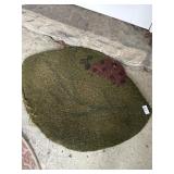 Coir lady bug on leaf mat some wear