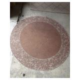 Round patio rug