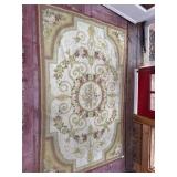 French-style Aubusson needlepoint or