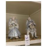 Andrea by Sak victorian couple on chairs figures