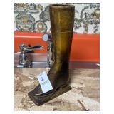 Haeger Pottery riding boot lighter base