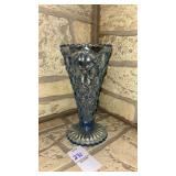 Imperial Glass "Diamond Block" 6" Vase