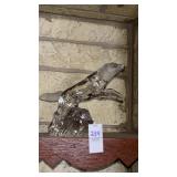 Glass Wolf Statue