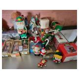 Christmas decor assortment some have damaged
