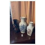 3 Oriental Vases