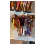 Lot of Barbie Dolls