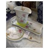 Andrew by Sak butterfly and flower vanity set