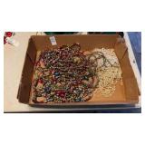 Lot of Vintage Shiny Brite Garland and Necklaces