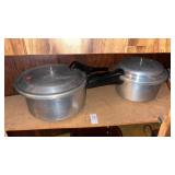 Two Pressure Cookers