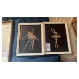 Framed Ballerina Art