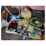 Assortment of Christmas decor