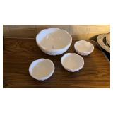 McKee Toltec pattern Bowls