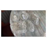 Lot of Cut Glass Bowls