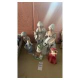Lot of Porcelain Figures