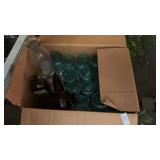 Lot of Mason Jars and Bottles