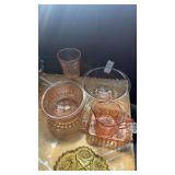 Pink Depression Glassware