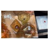 Lot of Carnival Glass