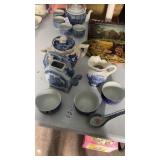 Lot of Blue Decor
