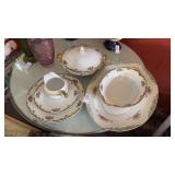 Lot of Vintage Noritake "Jacquin" Porcelain Cream