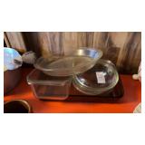 Lot of glass Pyrex Baking Dishes