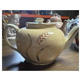 Sadler porcelain teapot with wheat motifs