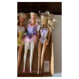 Lot of Barbie Dolls