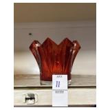 Mikasa "Skyline" crystal votive candle holder