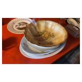 Lot of Floral Dishes