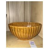 Vintage Haeger ribbed oval planter