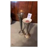 2 Flower Bud Vases