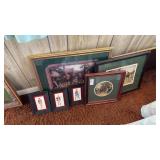 Lot of Framed Pictures