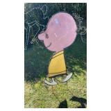 Charlie Brown light up wire decoration 4x2ft