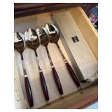 Set of 4 Mikasa serving spoon