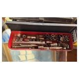 Assortment of Sockets and Ratchet