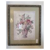 Set of 2 floral wall art